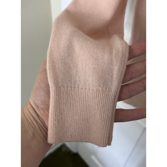 Banana Republic Filpucci Merino Wool Cashmere Blend Pink Cardigan Size Small - Picture 4 of 6